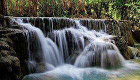 Kuangsi Waterfalls - Begin your visa-prepared day with Laos’s tranquil ambiance